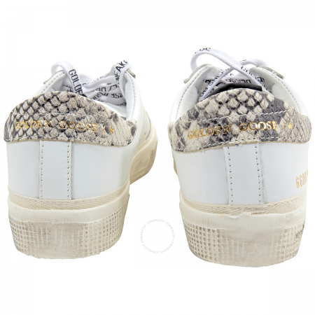 Golden Goose Deluxe Brand Ladies Glitter Star Low-Top Sneakers G36WS127.M7