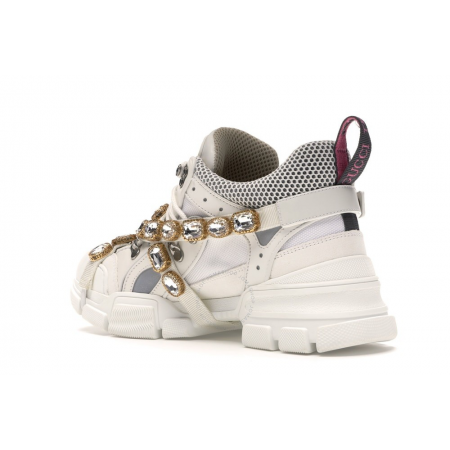Gucci Flashtrek Sneaker With Removable Crystals 541445 GGZ50 9081