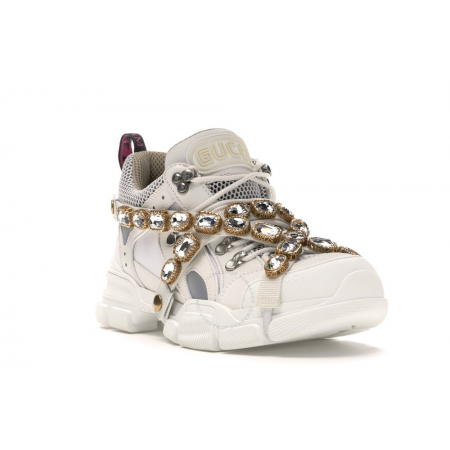 Gucci Flashtrek Sneaker With Removable Crystals 541445 GGZ50 9081