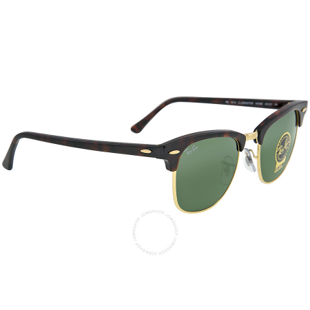 Ray Ban Clubmaster Tortoise 49 mm Sunglasses RB3016-W0366-49 RB3016 W0366 49-21