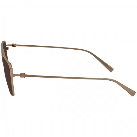 Salvatore Ferragamo Brown Square Men's Sunglasses SF500S 719 54