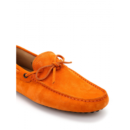 Tod's Men's Carrot Leather Moccasins XXM0GW05470RE0G613