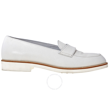 Tod's Womens Leather Loafers in Porcelain/White XXW0VX0L11088B0124