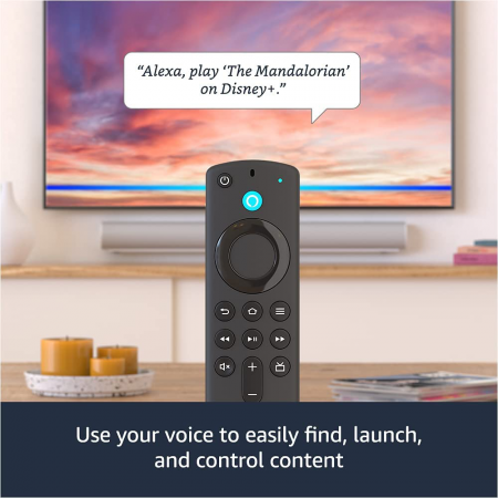 Trình chiếu TV Fire TV Stick 4K có điều khiển bằng giọng nói Alexa (gen 3)