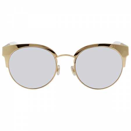 Dior ama Mini Sup Silver Mirror Cat Eye Ladies Sunglasses DIORAMAMINI J5G/DC 50