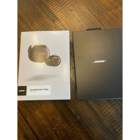 Tai nghe New BOSE SoundSport Free Wireless Earbuds w/ Charging Case - Black (Openbox)
