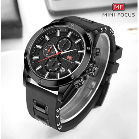 Đồng hồ nam chính hãng Mini Focus sang trọng - Color: Black NEW