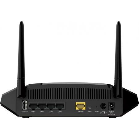 Netgear AC1600 Dual Band Gigabit WiFi Router (R6260), Black