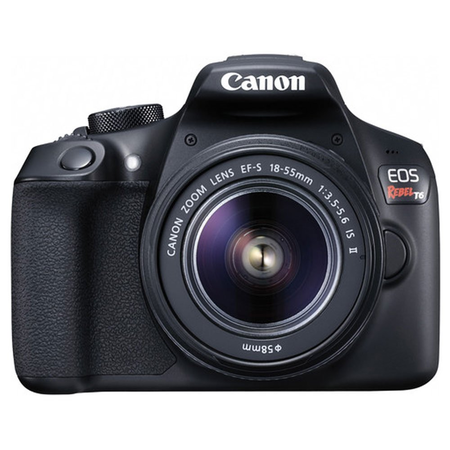 Canon EOS Rebel T6 Digital SLR Camera + Canon 18-55mm EF-S f/3.5-5.6 IS II Lens & EF 75-300mm f/4-5.6 III Lens + Wide Angle Lens + 58mm 2x Lens + Slave Flash