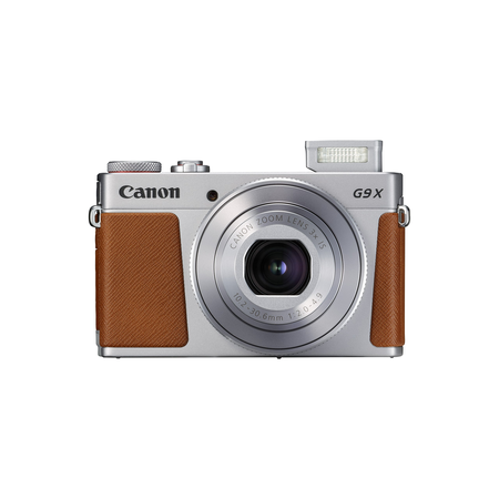 Canon PowerShot G9 X Mark II Digital Camera with Built-in Wi-Fi & Bluetooth w/ 3 inch LCD (Silver)