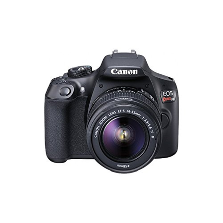 Canon EOS Rebel T6 Digital SLR Camera Kit with EF-S 18-55mm f/3.5-5.6 IS II Lens, Built-in WiFi and NFC - Black (Certified Refurbished)