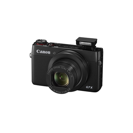 Canon G7 X CR 20.2 MP PowerShot CMOS Digital Camera with optical Zoom (24mm-100mm)  3 Inch Touchscreen 1080P Video, Certified Refurbished, Black