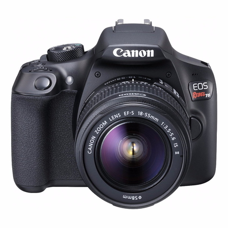 Canon EOS Rebel T6 DSLR Camera w/ 18-55mm & EF 75-300mm Lenses & Zoom TTL Flash Gun & 48GB Supreme Bundle