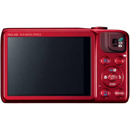 Canon PowerShot SX600 HS 16MP Digital Camera - Wi-Fi Enabled (Red)