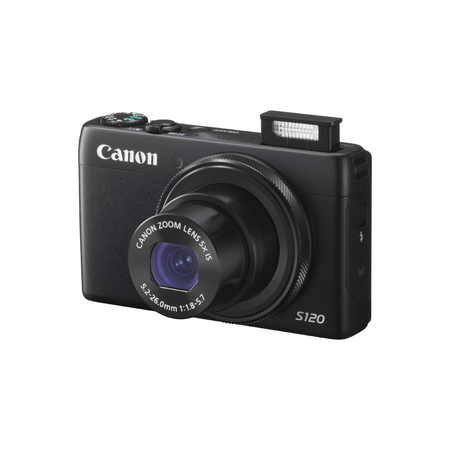 Canon PowerShot S120 12.1 MP CMOS Digital Camera with 5x Optical Zoom and 1080p Full-HD Video Wi-Fi Enabled