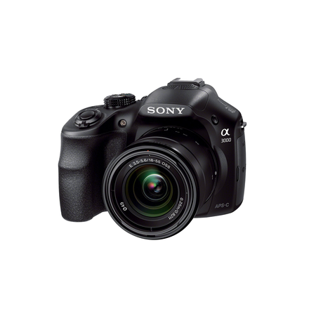 Sony A3000 Mirrorless Digital Camera with 18-55mm Lens