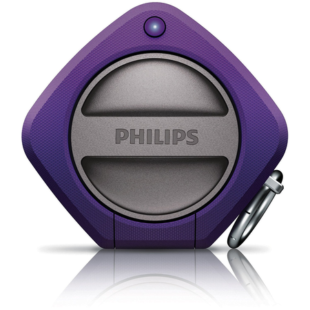 Loa Philips Shoqbox Portable Bluetooth Speaker SB7260/37 (Purple)