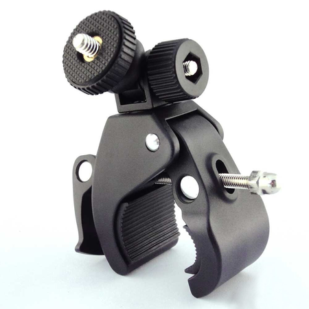Phụ kiện Esonstyle Motorcycle Bike Handlebar Mount Clamp w/ Tripod Adapter for Gopro Hero 1 2 3 3+ 4