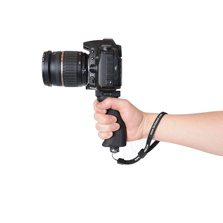 Fantaseal Ergonomic Camera Grip Mount for Nikon Canon Sony DSLR Camera Camcorder+ GoPro Hero5 /4/3/Session Sony Garmin Virb Xiaomi Yi SJCAM Action Camera Hand Grip Stabilizer Handle Support Holder