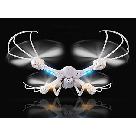 DBPOWER MJX X400W FPV Drone with Wifi Camera Live Video Headless Mode 2.4GHz 4 Chanel 6 Axis Gyro RTF RC Quadcopter, Compatible with 3D VR Headset