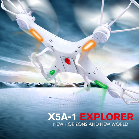 Syma X5A-1 Explorers 2.4Ghz 4CH 6-Axis Gyro RC Quadcopter Toys Drone RTF Without Camera
