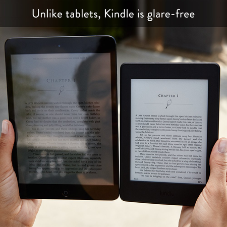 Kindle Paperwhite E-reader - White, 6" High-Resolution Display (300 ppi) with Built-in Light, Free 3G + Wi-Fi - Includes Special Offers