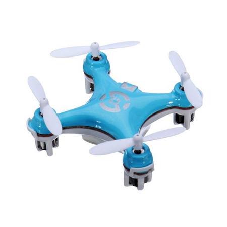 Yipa 3D Flip Mini RC Drone with LED Flash Light 29mm 2.4G 4CH 6 Axis Gyro CX-10 UFO Quadcopter Blue