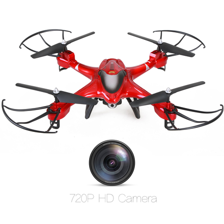 Holy Stone HS200 FPV RC Drone with HD Wifi Camera Live Feed 2.4GHz 4CH 6-Axis Gyro Quadcopter with Altitude Hold, Gravity Sensor and Headless Mode RTF Helicopter, Color Red