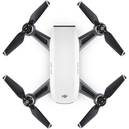 DJI Spark Portable Mini Drone Quadcopter Virtual Reality Experience VR Starters Bundle (Alpine White)