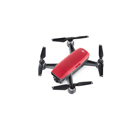 DJI Spark Mini Quadcopter Drone Fly More Combo with Free 16GB Micro SD Card,Lava Red