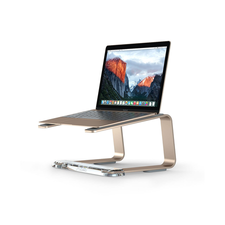 Griffin Elevator Desktop Stand for Laptops, Gold - Elegant desktop stand for laptops
