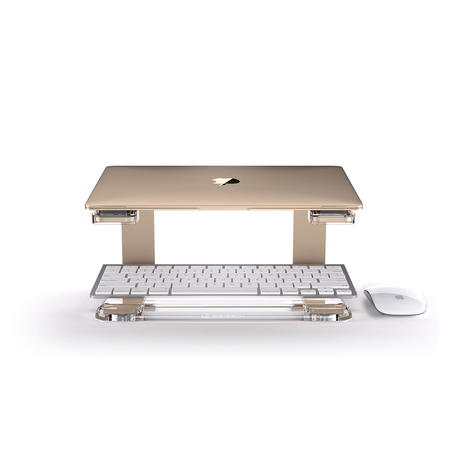 Griffin Elevator Desktop Stand for Laptops, Gold - Elegant desktop stand for laptops