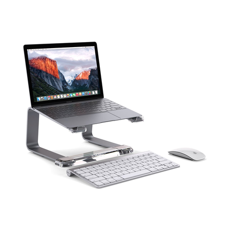 Griffin Elevator Desktop Stand for Laptops, Space Grey - Elegant desktop stand for laptops