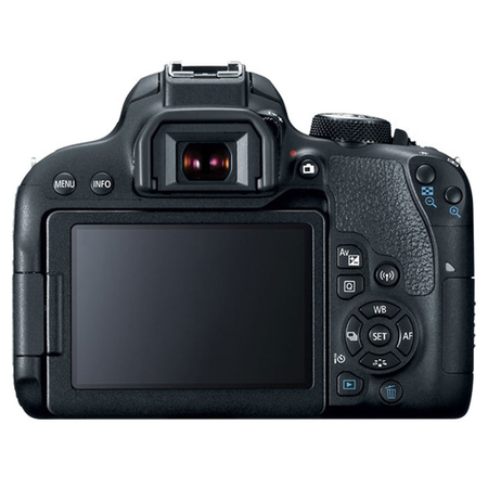 Canon EOS Rebel T7i Digital SLR Camera + EF-S 18-55mm IS STM Lens + EF 75-300mm III Lens + 64GB Memory Card + Slave Flash + Quality Tripod + Camera Bag + Wireless Remote + Deluxe Accessory Bundle