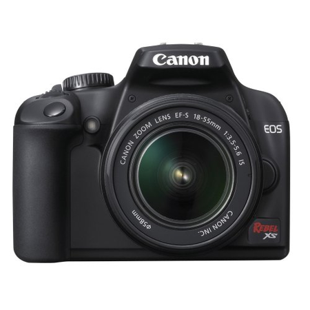 Canon Rebel XS DSLR Camera with EF-S 18-55mm f/3.5-5.6 IS Lens (Black) (OLD MODEL)