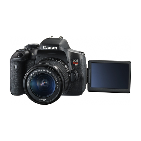 Canon EOS Rebel T6i Digital SLR with EF-S 18-55mm IS STM Lens - Wi-Fi Enabled