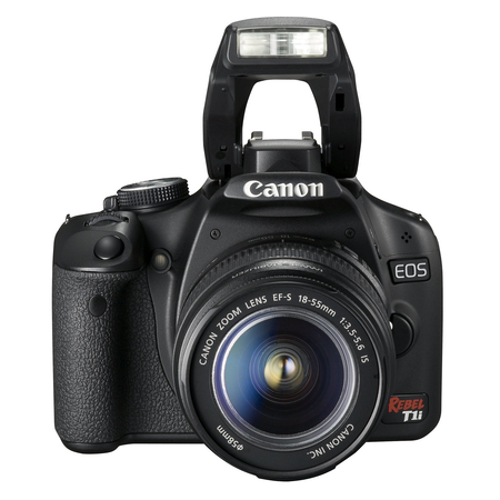 Canon EOS Rebel T1i 15.1 MP CMOS Digital SLR Camera with 3-Inch LCD and EF-S 18-55mm f/3.5-5.6 IS Lens