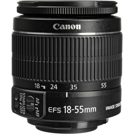 Canon EOS Rebel T6i + EF-S 18-55mm IS STM Lens Kit + Deluxe Bundle (14 Items)