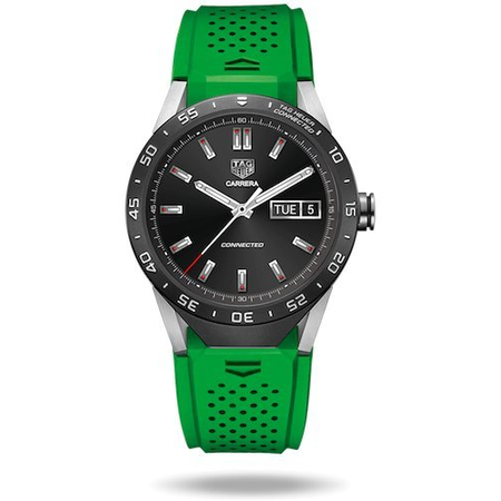 TAG Heuer CONNECTED Luxury Smart Watch (Android/iPhone) (Green)