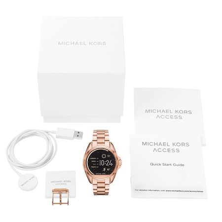 Đồng hồ Michael Kors Access Touchscreen Rose Gold Bradshaw Smartwatch MKT5004