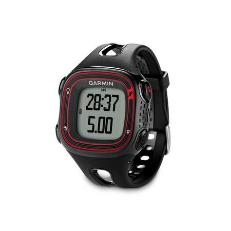 Garmin Forerunner 10 GPS Watch - Black/Red (Certified Refurbished)