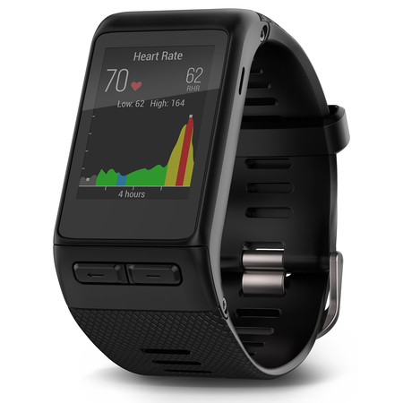 Garmin vívoactive HR GPS Smart Watch, X-large fit - Black