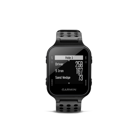 Garmin Approach S20 (Black) Golf GPS Watch with PlayBetter USB Car Charge Adapter | Activity Tracker, Smart Notifications & 40,000+ Worldwide Courses