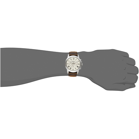 Fossil Q Grant Gen 1 Hybrid Brown Leather Smartwatch