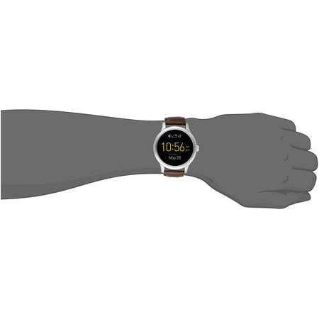Đồng hồ Fossil Q Founder Gen 1 Touchscreen Brown Leather Smartwatch
