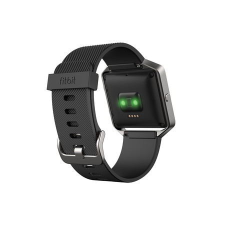 Fitbit Blaze Smart Fitness Watch, Black, Silver, Small (US Version)