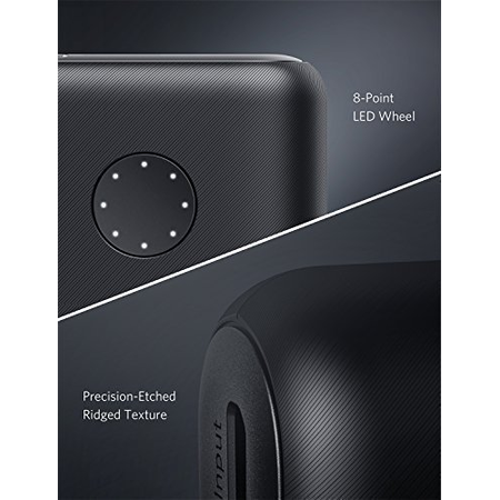 Anker PowerCore II 20000, High Capacity Portable Charger with Dual USB Ports, Upgraded PowerIQ 2.0 (up to 18W Output) Power Bank, Fast Charging for iPhone, Samsung Galaxy and More