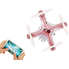 Wifi RC Drone Mini Quadcopter, Dayan Anser CX-10WD Drone with Camera Live Video Mini RC Helicopter 2.4G 4CH 6 Axis Height Hold Easy Fly Steady for Learning (Rose)