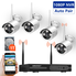 Smonet 4CH 720P HD NVR Wireless Security CCTV Surveillance Systems(WIFI NVR Kits)-Four 1.0MP Wireless WIFI Indoor Outdoor IP Cameras,P2P,65FT Night Vision, 1TB HDD Pre-installed