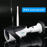 Wireless Security Bullet Camera 1/4" CMOS,720P HD IP66 Waterproof Night/Day Outdoor Surveillance Camera with Motion Detection,4sdot
